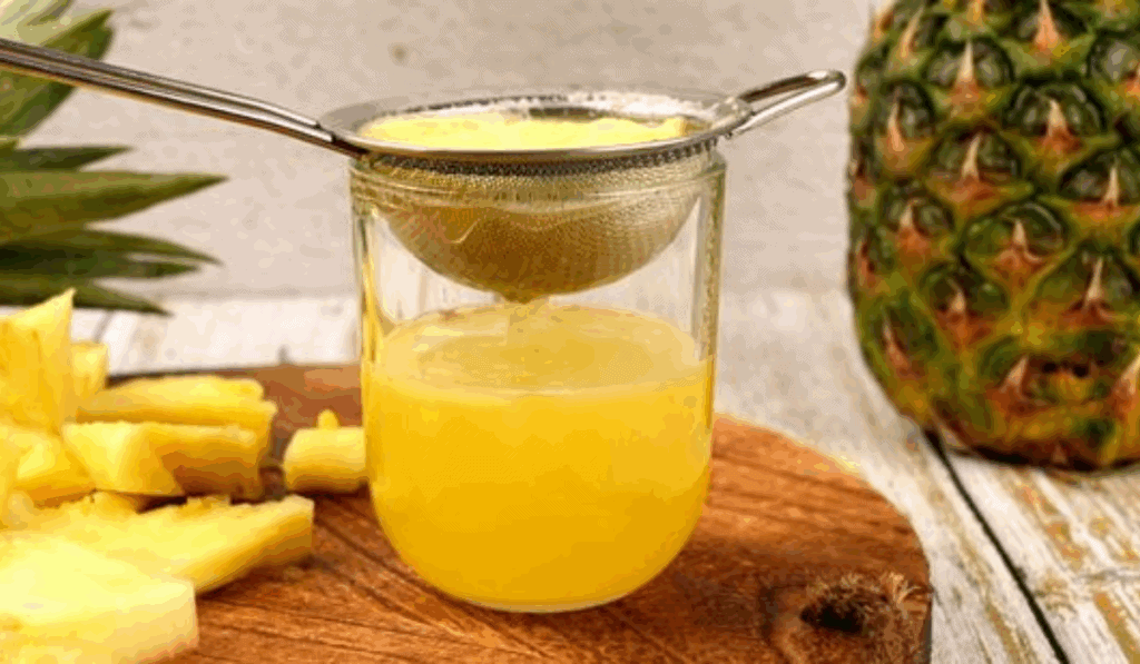 Ananas Sap Maken