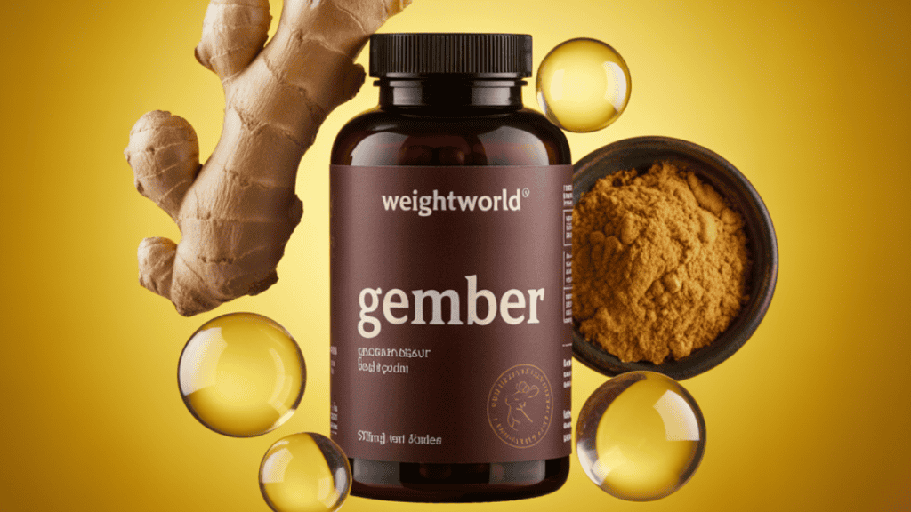 Gember en gezondheid supplementen