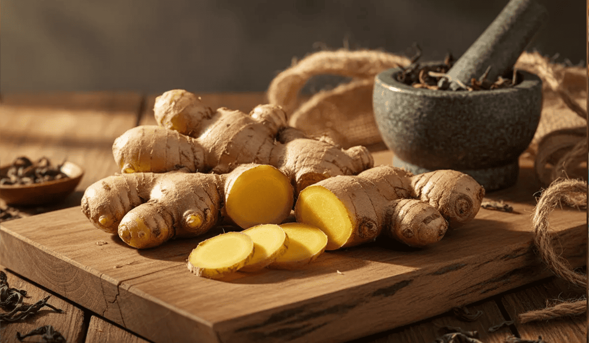 Lees meer over het artikel Gember en Gezondheid Supplementen: Voordelen, Werking en Dagelijks Gebruik