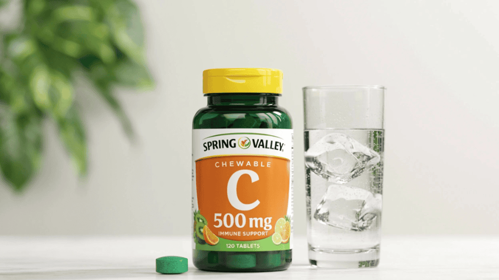 Vitamine C en zink