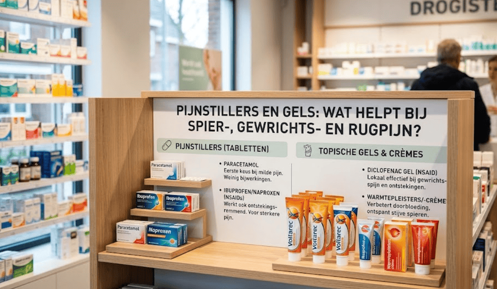 Pijnstillers en gels